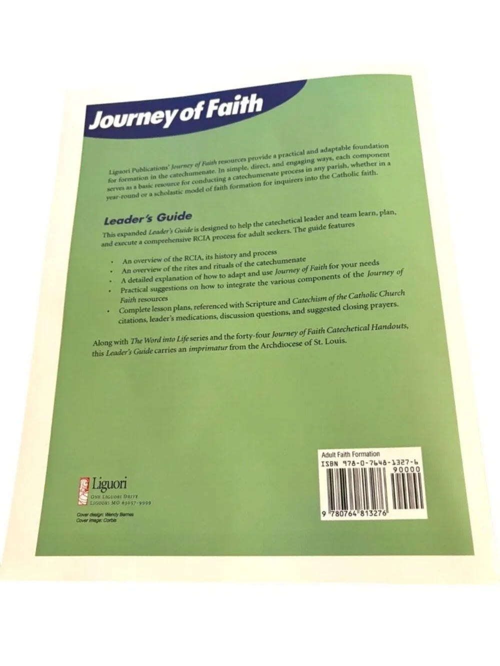 Journey Of Faith Leaders Guide Adult Faith Expanded Edition Liguori Publications